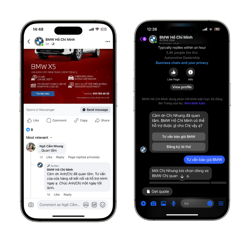 Chatbot tự động trả lời bình luận và gửi tin nhắn chào mừng